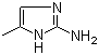 structure of CAS# 6653-42-5, 5-甲基-1H-咪唑-2-胺