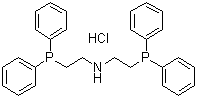 structure of CAS# 66534-97-2, 双[2-(二苯基膦基)乙基]胺盐酸盐