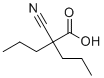 2-氰基-2-丙基戊酸分子结构 (CAS 66546-91-6)