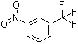 2-甲基-3-硝基三氟甲苯分子结构 (CAS 6656-49-1)