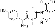 structure of CAS# 66592-87-8, 头孢羟氨苄