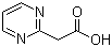 2-嘧啶乙酸分子结构 (CAS 66621-73-6)