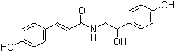 N-对香豆酰真蛸胺分子结构 (CAS 66648-45-1)