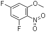 structure of CAS# 66684-61-5, 1,5-二氟-3-甲氧基-2-硝基苯