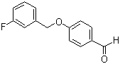 structure of CAS# 66742-57-2, 4-(3-Fluoro-benzyloxy)benzaldehyde