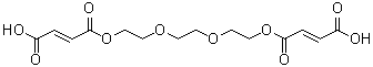 4,15-二氧代-5,8,11,14-四氧杂十八碳-2,16-二烯二酸分子结构 (CAS 66790-57-6)