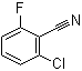 structure of CAS# 668-45-1, 2-氯-6-氟苯腈