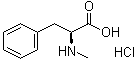 structure of CAS# 66866-67-9, N-甲基-L-苯丙氨酸盐酸盐