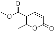 CAS # 669-40-9, 6-Methyl-2-oxo-2H-pyran-5-carboxylic acid methyl ester, Methyl 6-methyl-2-pyrone-5-carboxylate