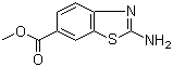structure of CAS# 66947-92-0, 2-氨基-6-苯并噻唑甲酸甲酯