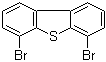 4,6-二溴二苯并噻吩分子结构 (CAS 669773-34-6)