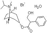 structure of CAS# 66985-17-9, Ipratropium bromide
