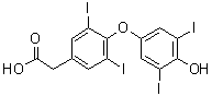 CAS 登录号：67-30-1, 3,5,3',5'-四碘甲腺乙酸