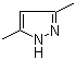 structure of CAS# 67-51-6, 3,5-Dimethylpyrazole