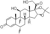 structure of CAS# 67-73-2, Fluocinolone acetonide
