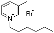 1-己基-3-甲基溴化吡啶鎓分子结构 (CAS 67021-56-1)