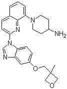 Crenolanib分子结构 (CAS 670220-88-9)