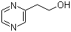 2-吡嗪乙醇分子结构 (CAS 6705-31-3)