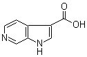 1H-吡咯并[2,3-c]吡啶-3-羧酸分子结构 (CAS 67058-74-6)