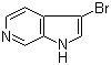 structure of CAS# 67058-76-8, 3-溴-1H-吡咯并[2,3-c]吡啶