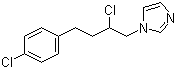 structure of CAS# 67085-12-5, 1-[4-(4-氯苯基)-2-氯正丁基]咪唑