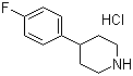 structure of CAS# 6716-98-9, 4-(4-氟苯基)哌啶盐酸盐
