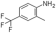 structure of CAS# 67169-22-6, 2-甲基-4-三氟甲基苯胺