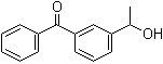 3'-(1-羟基乙基)二苯甲酮分子结构 (CAS 67173-18-6)