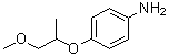 structure of CAS# 67191-18-8, 4-(2-甲氧基-1-甲基乙氧基)苯胺