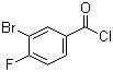CAS # 672-75-3, 3-Bromo-4-fluorobenzoyl chloride