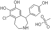 structure of CAS# 67227-57-0, 甲磺酸非诺多泮