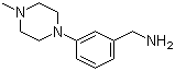 3-(4-甲基-1-哌嗪)苯甲胺分子结构 (CAS 672325-37-0)