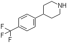 structure of CAS# 67259-63-6, 4-(4-三氟甲基苯基)哌啶