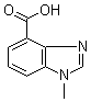CAS 登录号：672957-92-5, 1-甲基-1H-苯并咪唑-4-羧酸