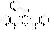 structure of CAS# 67297-95-4, N,N',N''-Tri-2-pyridinyl-1,3,5-triazine-2,4,6-triamine