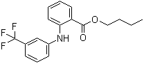 structure of CAS# 67330-25-0, 氟芬那酸丁酯