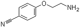 4-(2-氨基乙氧基)苯甲腈分子结构 (CAS 67333-09-9)