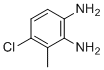 4-氯-3-甲基苯-1,2-二胺分子结构 (CAS 673487-36-0)