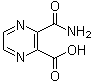 structure of CAS# 67367-37-7, 3-氨基甲酰基吡嗪-2-羧酸