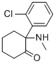 CAS # 6740-88-1, Ketamine, 2-(2-chlorophenyl)-2-(methylamino)cyclohexan-1-one