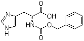 structure of CAS# 67424-93-5, Nalpha-Benzyloxycarbonyl-D-histidine
