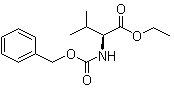 structure of CAS# 67436-18-4, N-苄氧羰基-L-缬氨酸乙酯