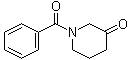 structure of CAS# 67452-85-1, 1-苯甲酰基-3-哌啶酮