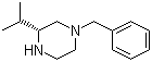 (3R)-3-(1-甲基乙基)-1-(苯基甲基)哌嗪分子结构 (CAS 674791-94-7)