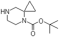 structure of CAS# 674792-08-6, 4,7-二氮杂螺[2.5]辛烷-4-甲酸叔丁酯