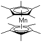 structure of CAS# 67506-86-9, Bis(pentamethylcyclopentadienyl)manganese
