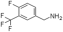 4-Fluoro-3-trifluoromethylbenzylamine molecular structure (CAS 67515-74-6)