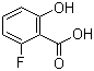 2-氟-6-羟基苯甲酸分子结构 (CAS 67531-86-6)