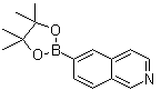 (异喹啉-6-基)硼酸频哪醇酯分子结构 (CAS 675576-26-8)