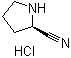 structure of CAS# 675602-84-3, (R)-Pyrrolidine-2-carbonitrile hydrochloride
